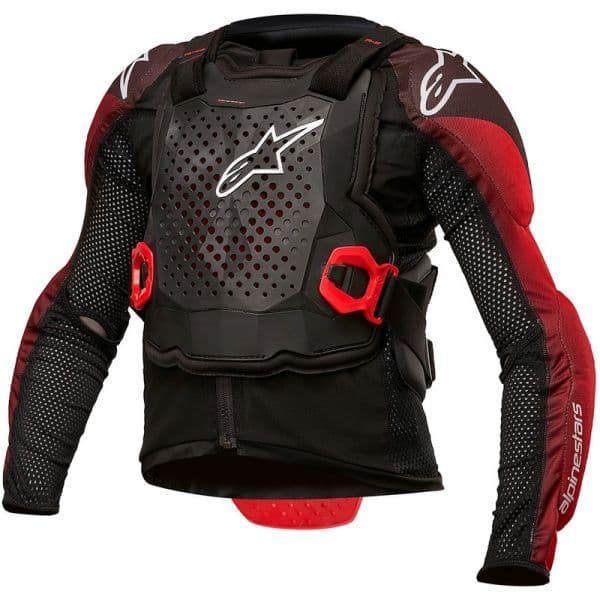 Alpinestars Proteção Bionic Tech Junior Black / White / Red S/m