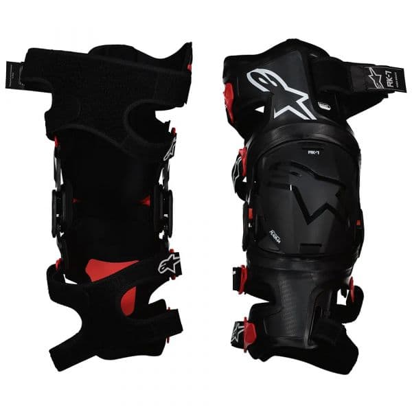 Alpinestars Joelheiras Rk-7 Plasma Black / Red S