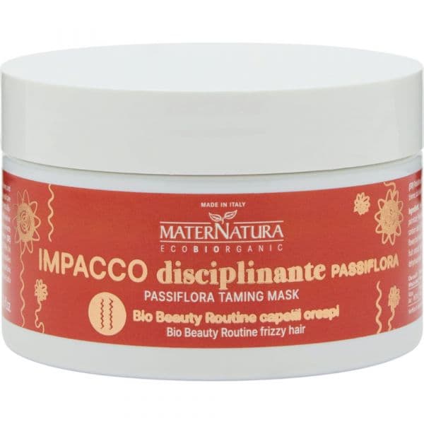 Maternatura Máscara para Cabelos Crespos com Maracujá Passiflora Anti-Frizz 200ml