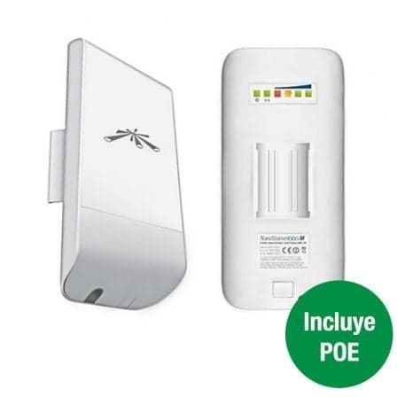 PONTO DE ACESSO UBIQUITI NANOSTATION LOCO M2 2.4GHZ 8.5DBI