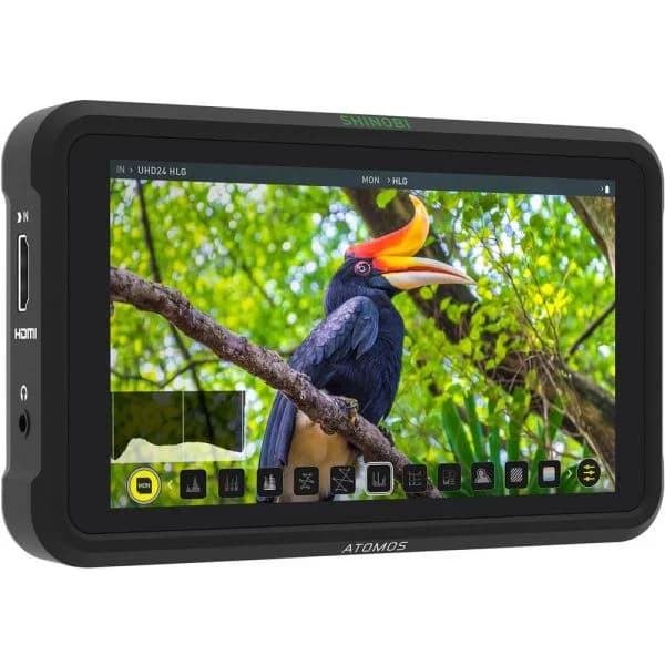 Atomos Shinobi Monitor 5" 4k HDMI HDR