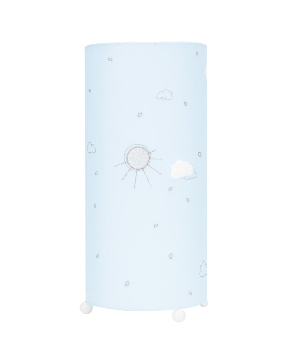 Candeeiro infantil com bordado Dream Big Blue Kikkaboo