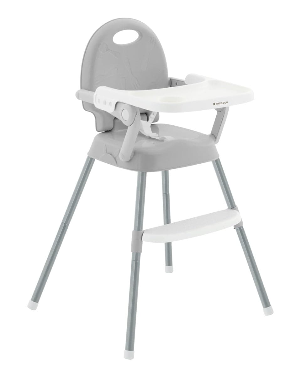 Cadeira de refeição Spoony 3 em 1 Grey Kikkaboo