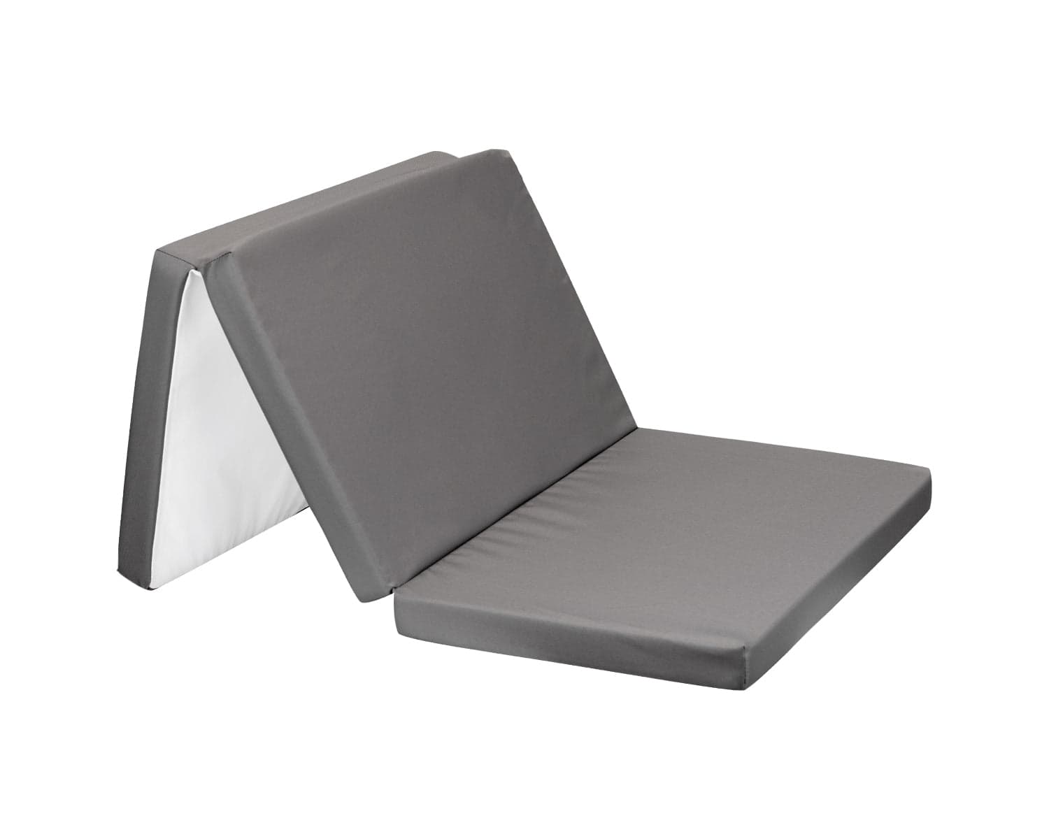 Colchão dobrável 59/118/5 cm poliéster Grey-Dark Kikkaboo