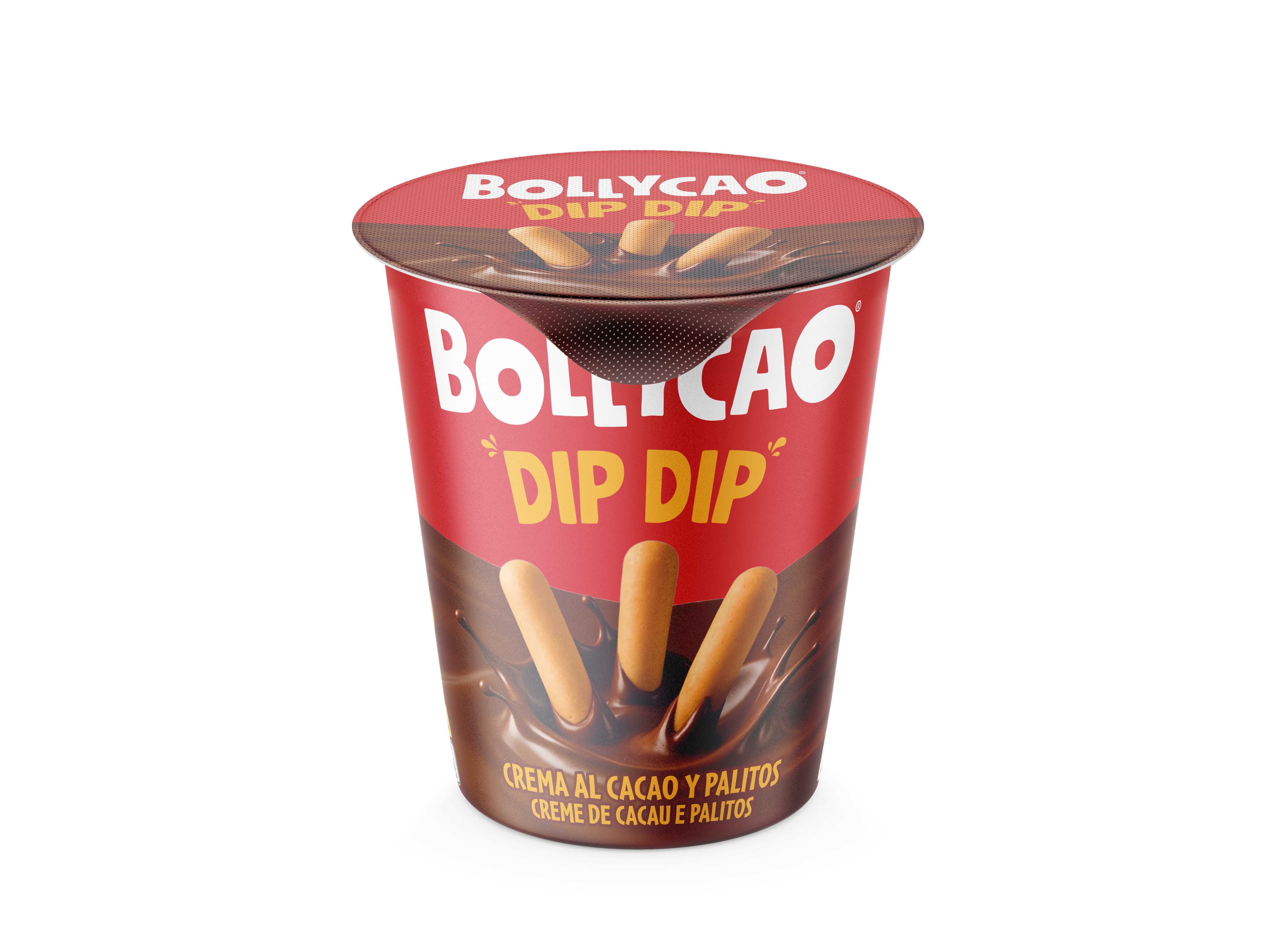PALITOS COM CRME BOLLYCAO DIP DIP COM CHOCOLATE 50G