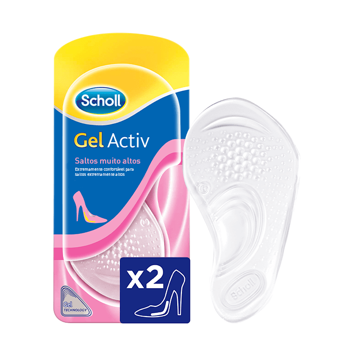 Scholl Gelactiv Palmilha Salto Mt Alt X2 | Saude Mayor