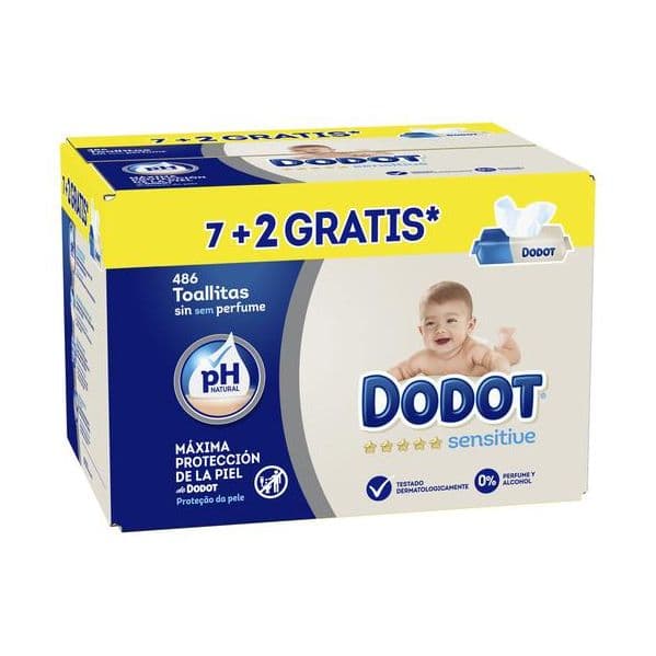 Dodot Toalhitas Sensitive x486