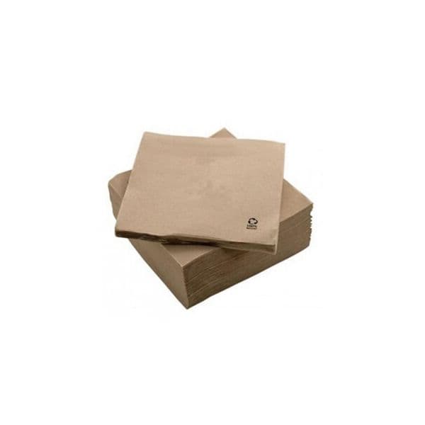 GC Guardanapos de Papel Reciclados Nature P&P 33x33 cm 2 Folhas 50 Unidades