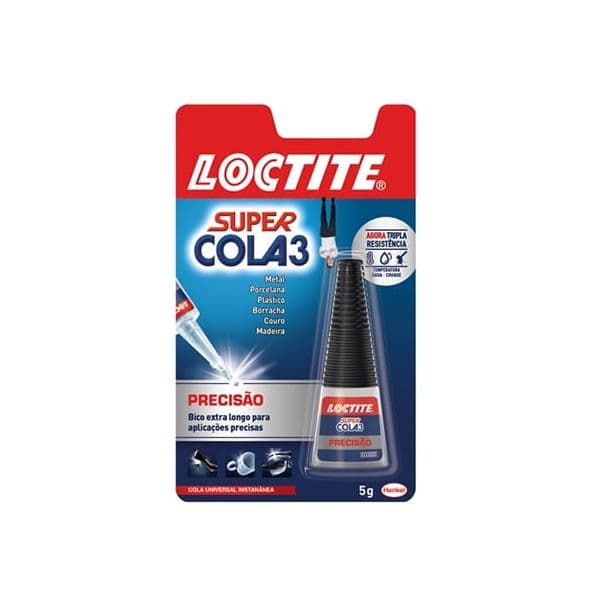 Henkel Super Cola 3 Precisão Sistema anti-secagem 5gr