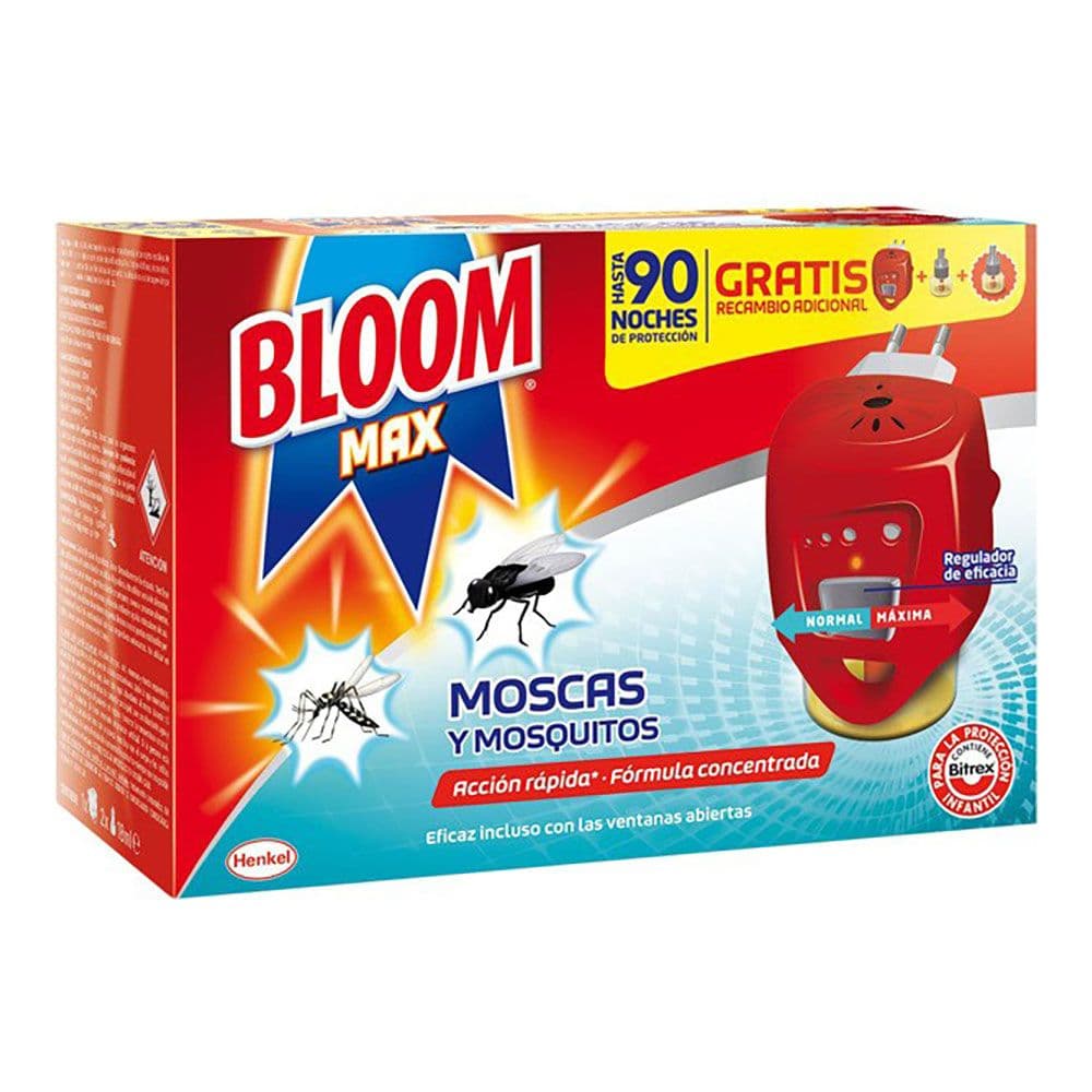 Bloom Max Moscas & Mosquitos Apto. Elétrico + 2 Recargas