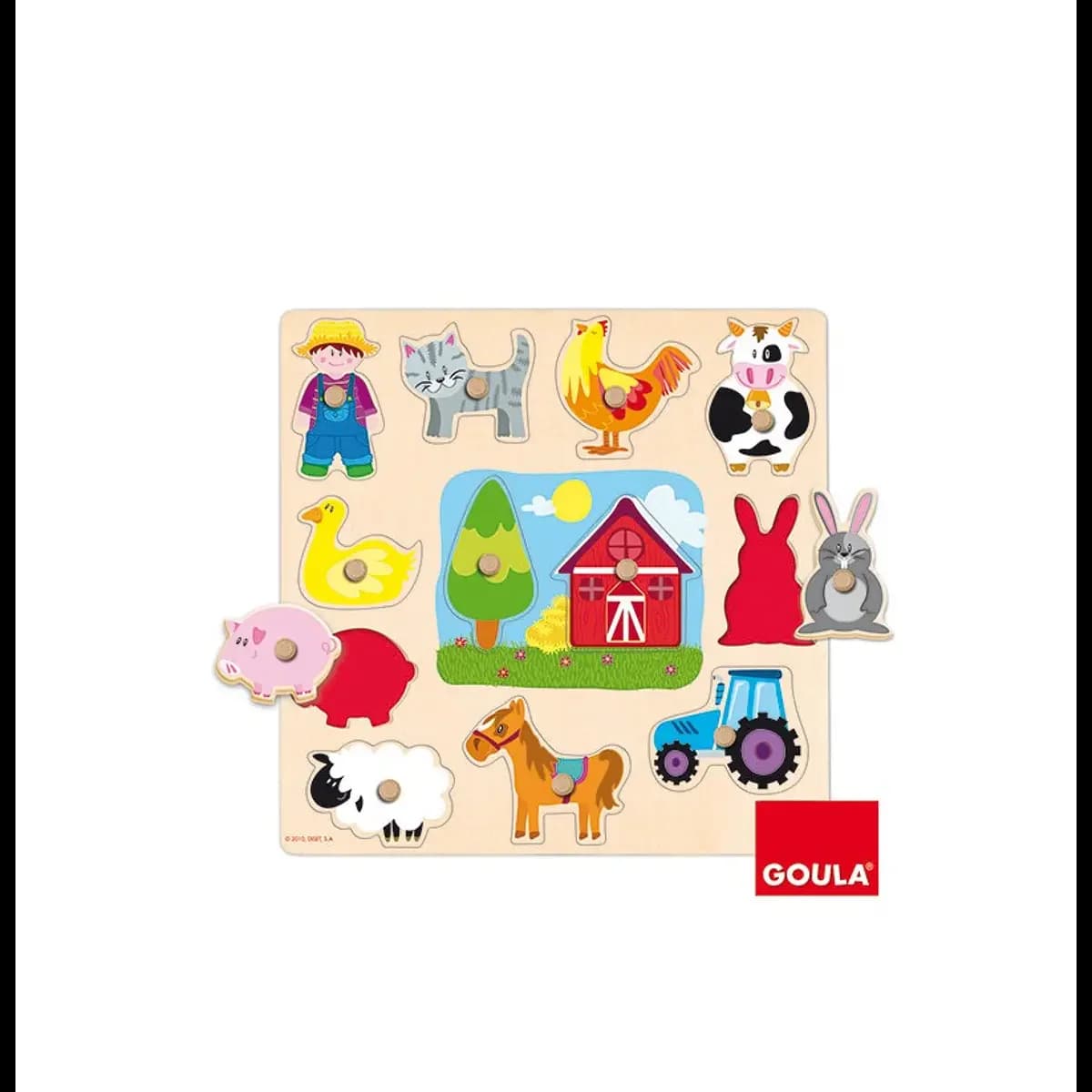 Goula Puzzle Silhuetas da Quinta - 53025