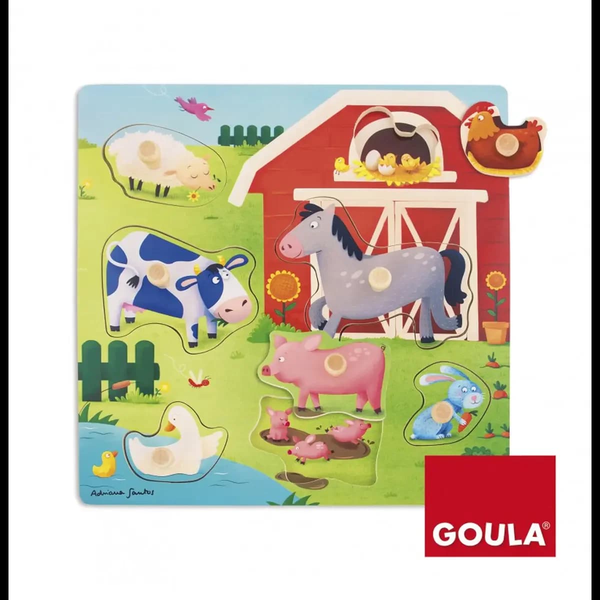 Puzzle Mães e Bebés