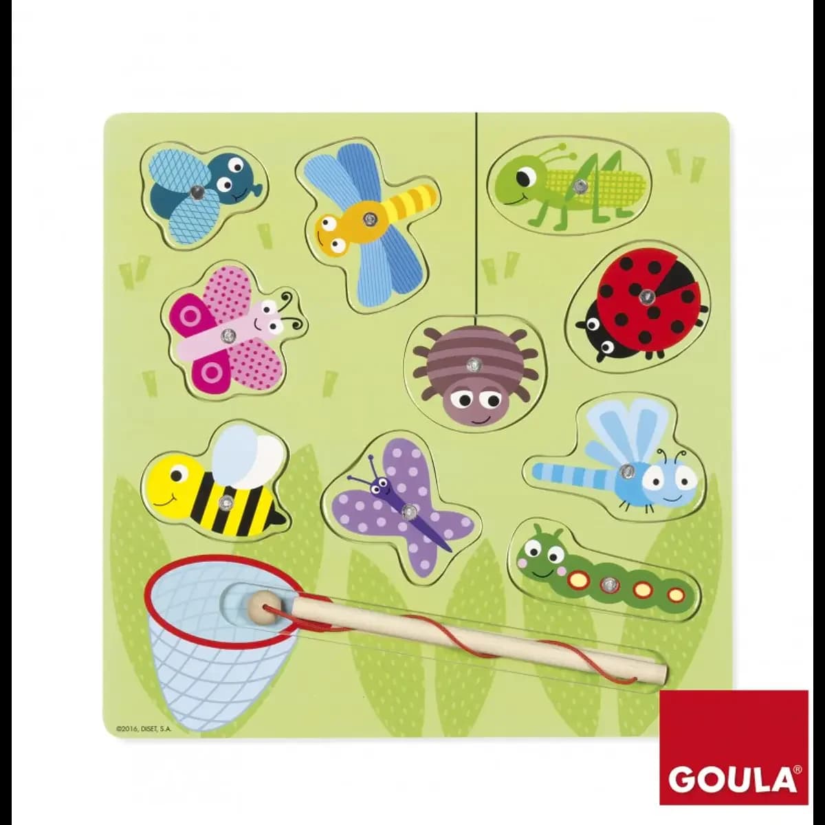 Goula Puzzle Magnético Bichos - 53134