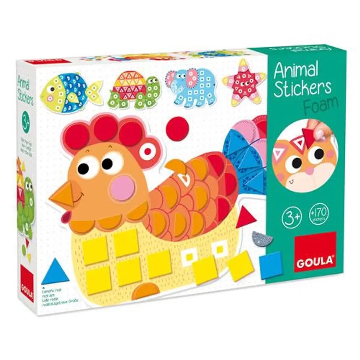 Animais Stickers Formas