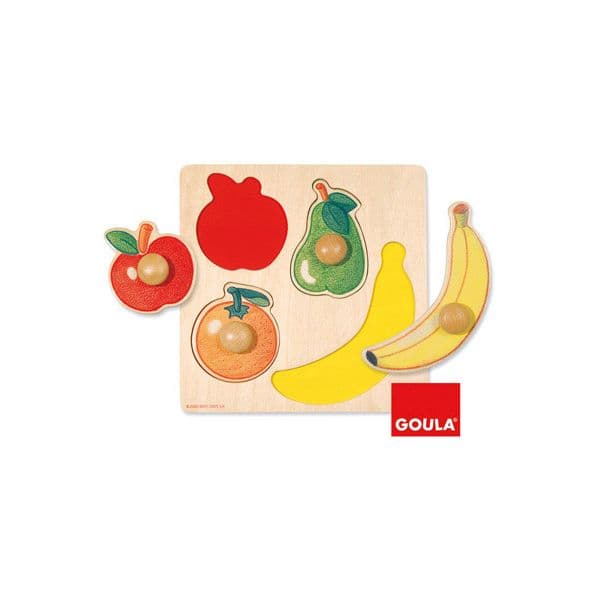 Goula Puzzle Frutas 4 peças - 54000