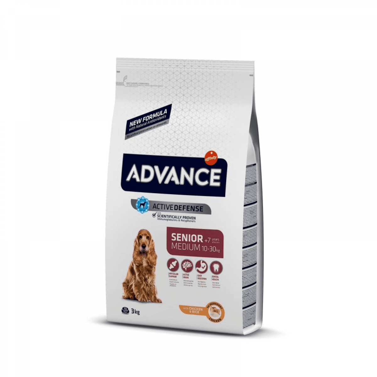 Advance Medium Senior 7+ Chicken & Rice 3Kg