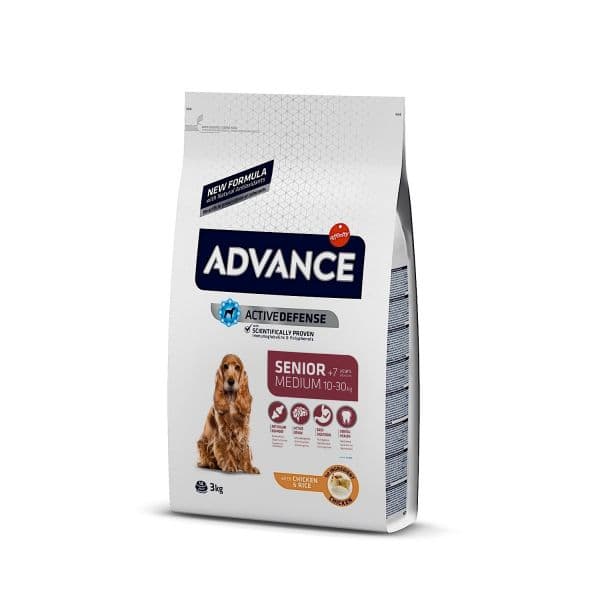 Advance Medium Senior 7+ Chicken & Rice 3Kg