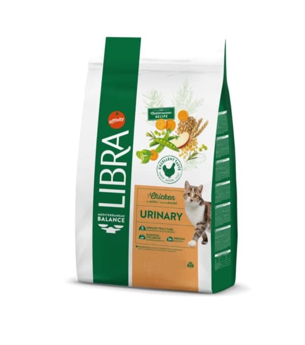 Libra Adult Urinary Frango 1,5kg Ração Seca para Gato - Campet