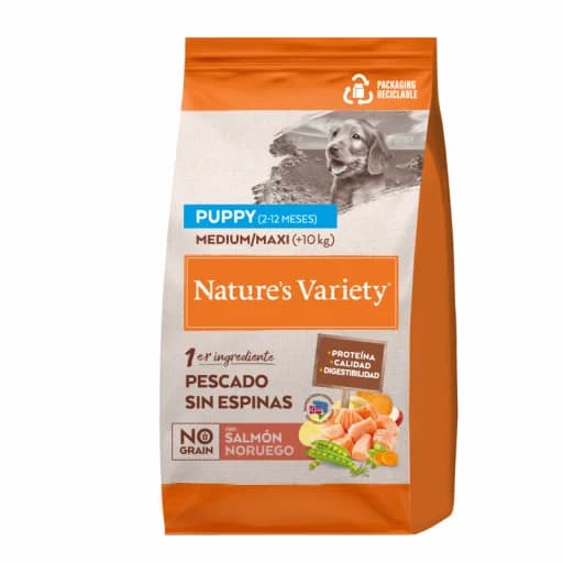 Nature's Variety Puppy Medium No Grain Free para Cachorros