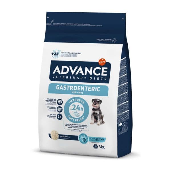 Advance Vet Gastroenteric Low Fat mini 3Kg