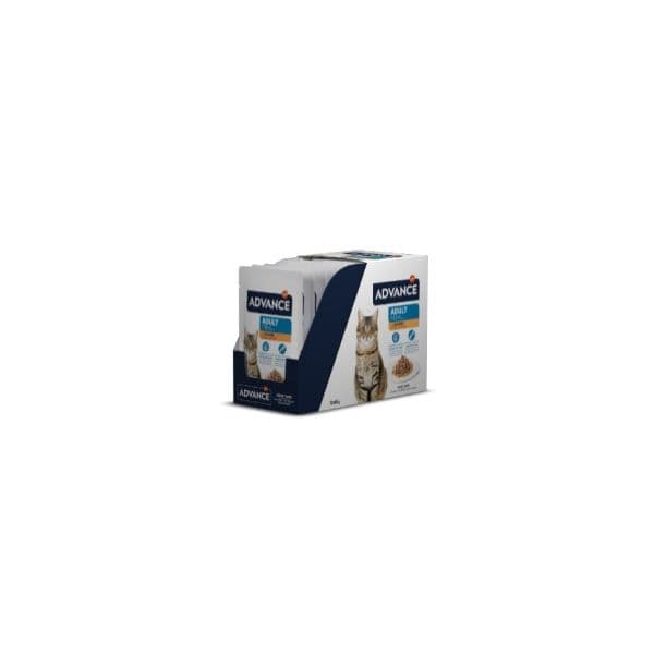 Ração Húmida Advance Cat Wet Adult Chicken 12x85g