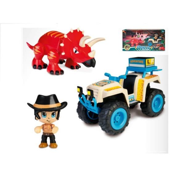 Pinypon Action Wild Quad com Styracosaurus