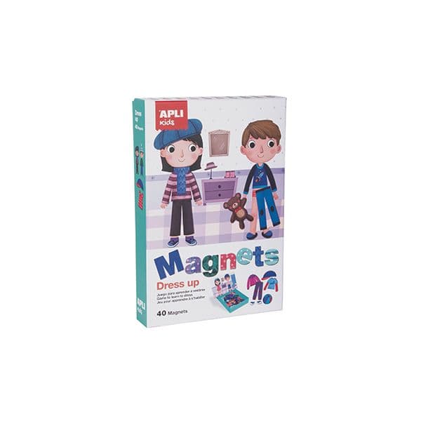 APLI Jogo Educativo Magnético Vestuário 40 Peças - APL17557