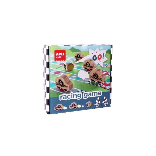 APLI Jogo Educativo de Tabuleiro Racing Game 1un - APL18342