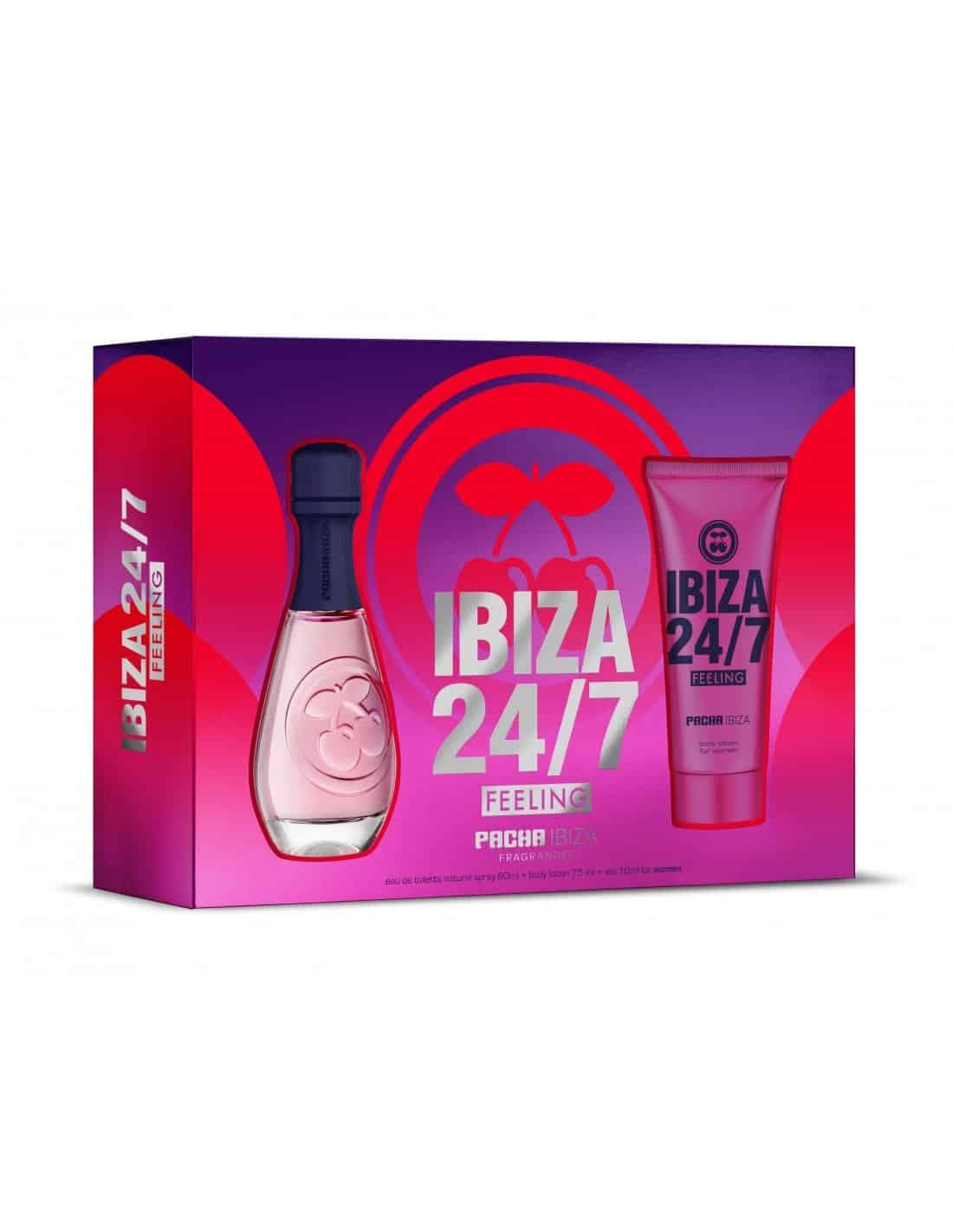 Pacha Ibiza Feeling 24/7 Eau de Toilette 80ml + Loção Corporal 75ml