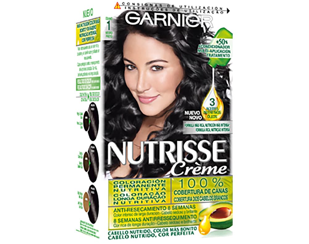 COLORAÇÃO NUTRISSE LONGA DURAÇÃO Nº 10 PRETO REGLISSE