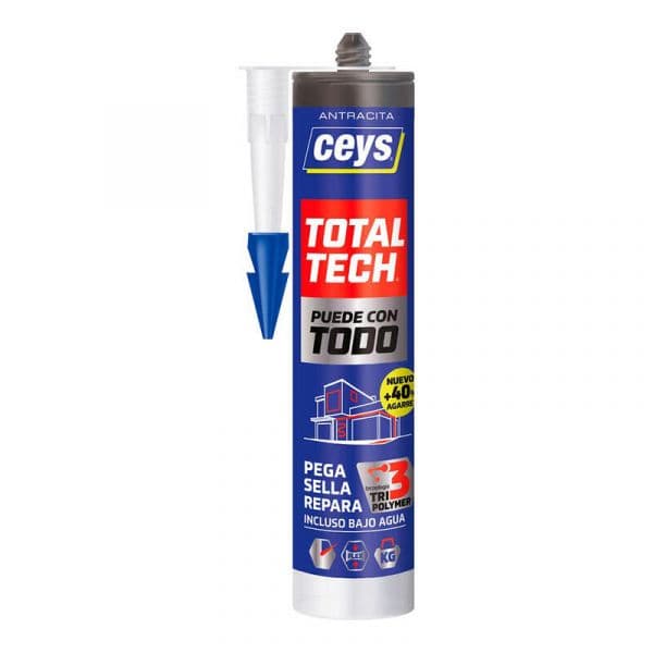 Ceys Selador Adesivo Total Tech Antracite 290 ml