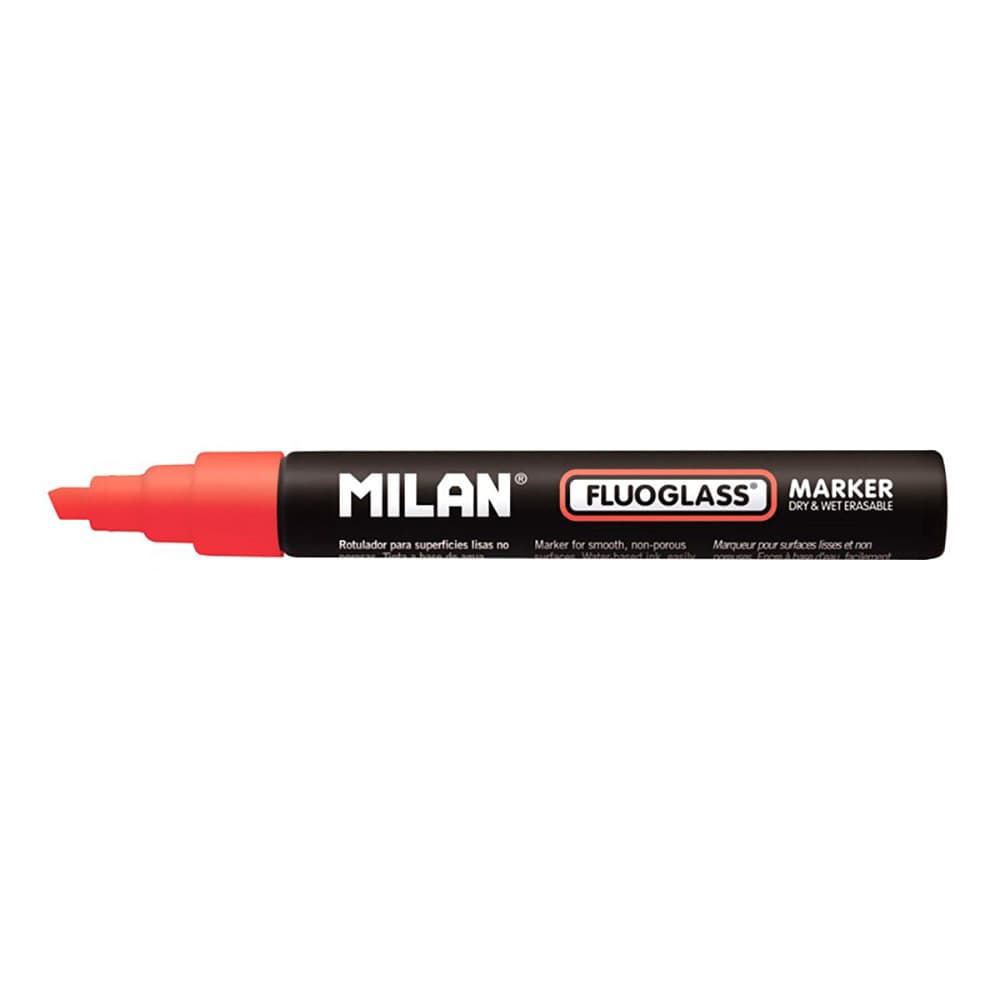 Blíster com marcador vermelho fluoglass 2 - 4mm milan
