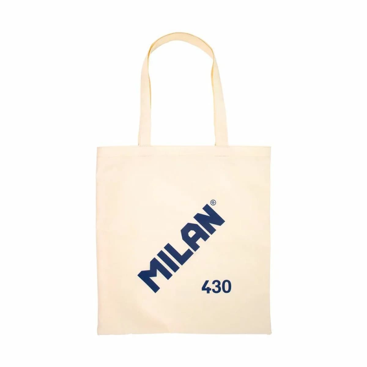 Sacola Milan Serie 1918 Bolsa de lona – Tamanho 50x38x41cm – Alça longa 27cm – tecido ‘ripstop’ – Cor Bege