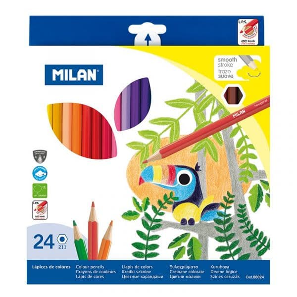 Milan Lápis de Cor Macio 12 un.