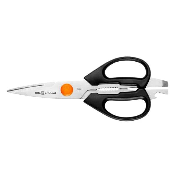 Tesoura Multiusos BRA Efficient 210mm Aço Inoxidável Cinzento