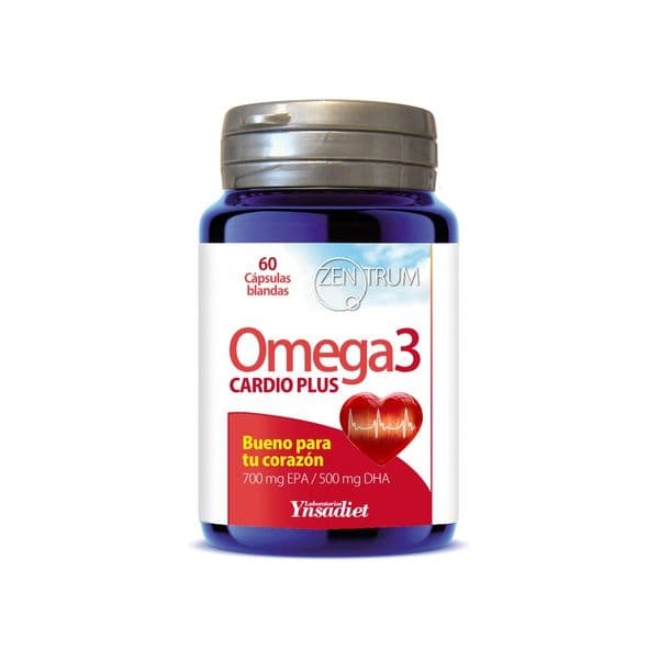 Zentrum Cardio Plus Ómega 3 60 Cápsulas