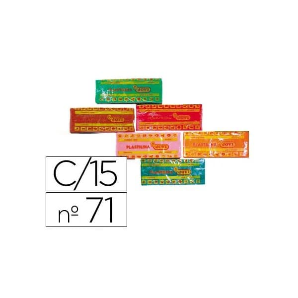 Jovi Plasticina nº 71 15un - 71S