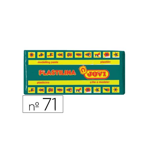 Jovi Plasticina 71 Media. 150 g Verde-escuro - 71-11