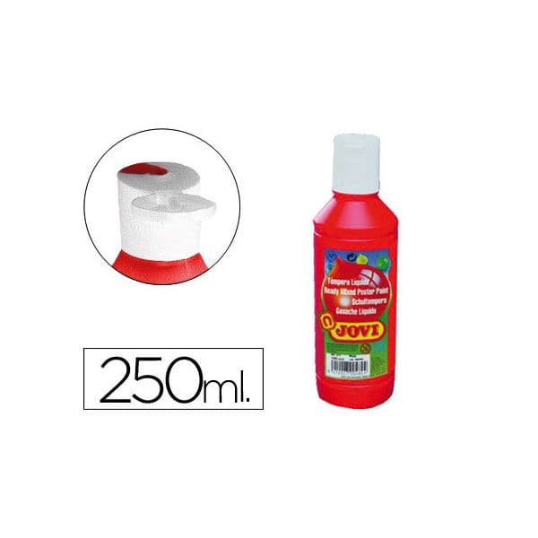 Jovi Guache Líquido 250ml Vermelho - 50207