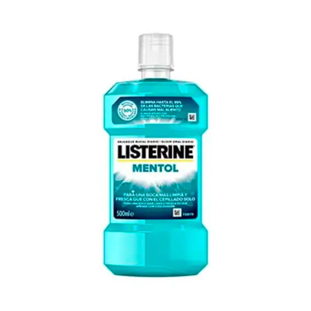 ENXAGUATÓRIO LISTERINE 500ML MENTOL