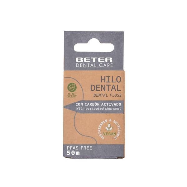 Beter Fio Dentário com Carvão Activo 50m