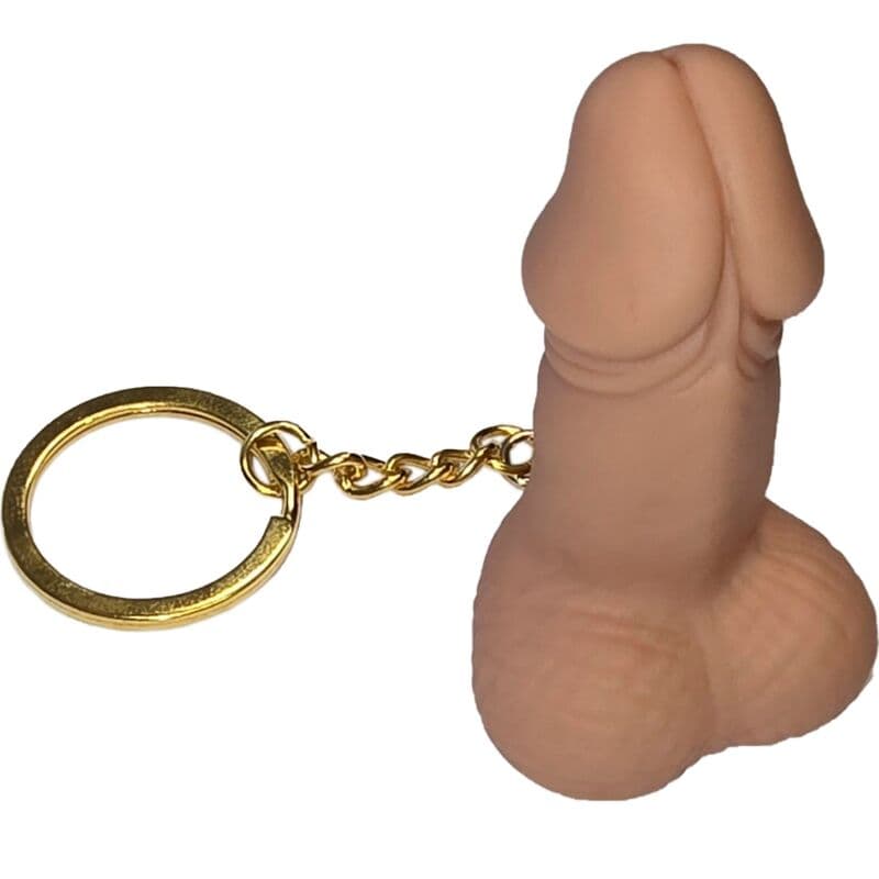 Diablo Picante Chaveiro em Formato de Pênis ??carne