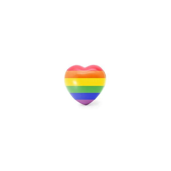 Pride Coração Anti-Stress LGBT Arco-Íris 7.5x7.1cm
