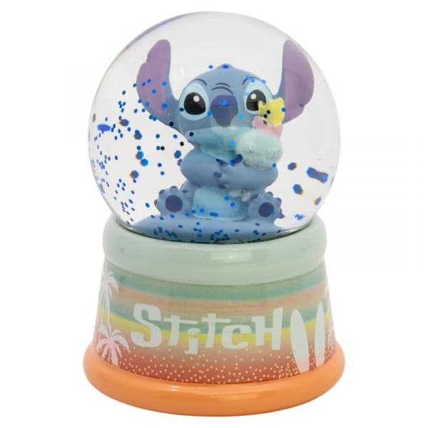 Disney: Lilo & Stitch - Stitch 10cm - Globo de Neve