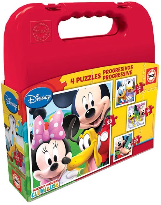 Educa Puzzle Progressivo 80-100-150 Peças - Disney - 15615