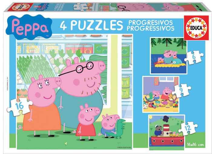 PUZZLE 43 PECAS EDUCA PEPPA PIG 15918