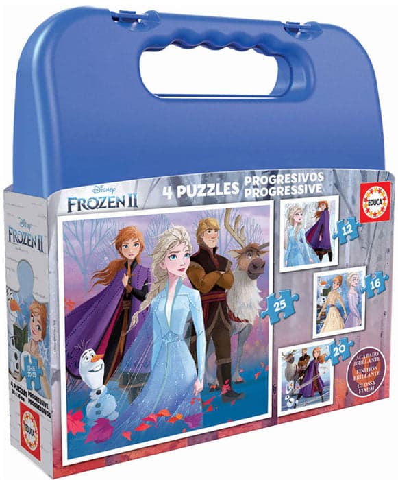 Educa Mala 4 Puzzles Frozen 2