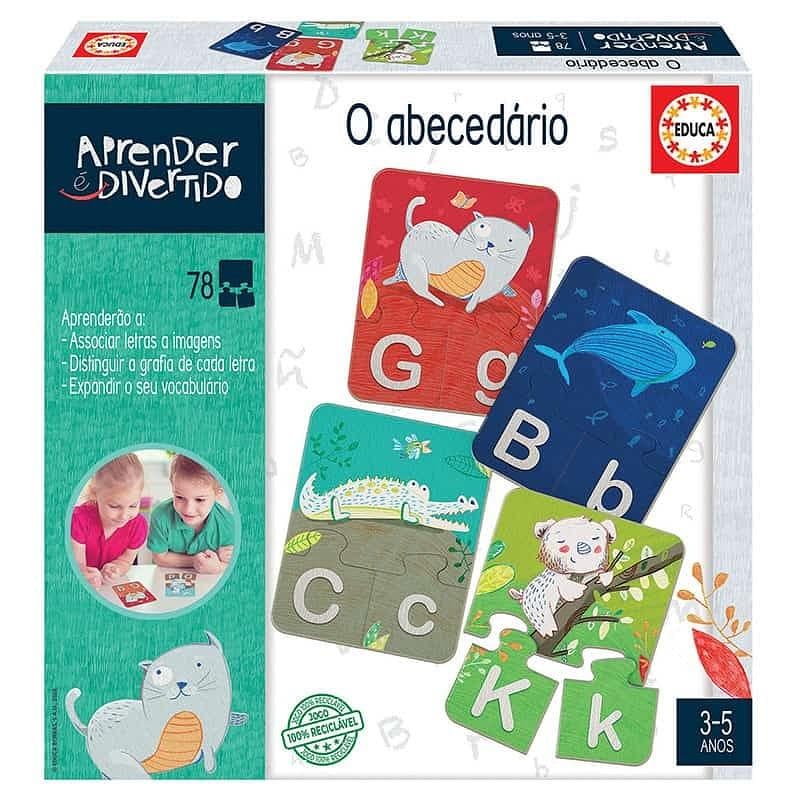 Jogo Educativo O Abecedário Português Educa