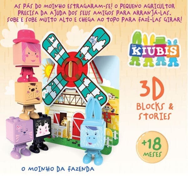 Educa The Kiubis O moinho de Fazenda - EDU19223