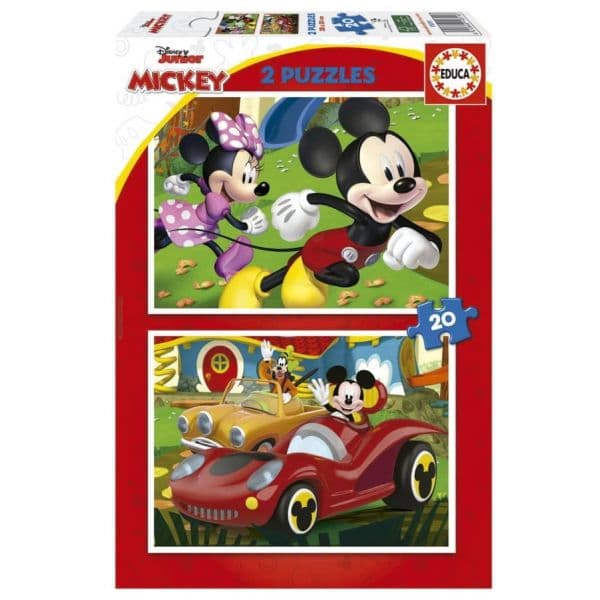 Educa Puzzle Michey Mouse Fun House 2X20 peças